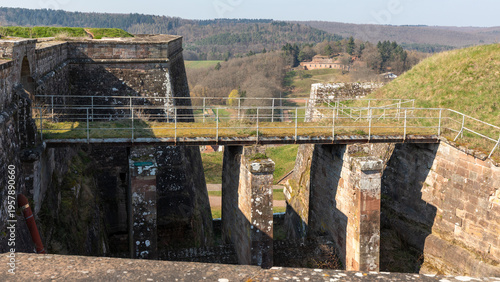 The famous citadel of Bitche in France on March 22th 2026
