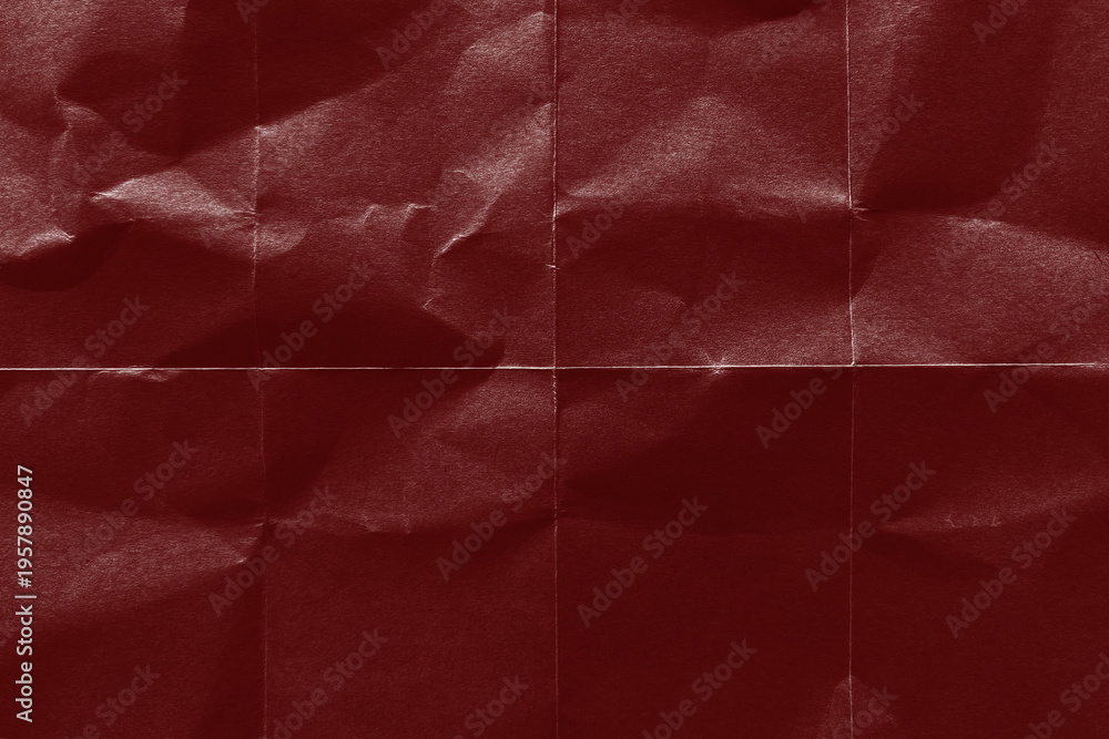 Fototapeta premium Textured red paper background with copy space