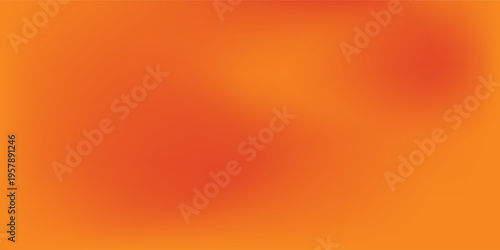 Solid Bright Orange Background with Warm Sunset Gradient