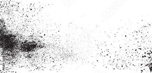 Abstract grunge texture  grunge dust particle and dust grain texture white and grey Speckle grain dot white paper noise texture with distress effect vector illustration pattern background