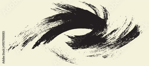  Abstract vector grunge textures. Set of hand drawn paint brush strokes and stains brush strokes templates.