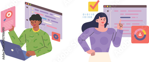 Collaboration and testing in software development workflows