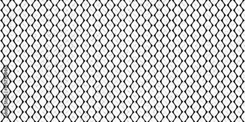 Intricate black and white diamond net pattern filling the entire frame