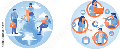 Collaboration and productivity in a modern remote work environment