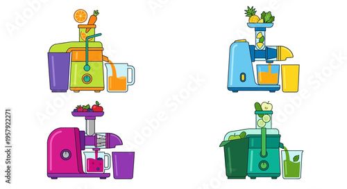 Two colorful money counting machines display cash totals and stacked bills