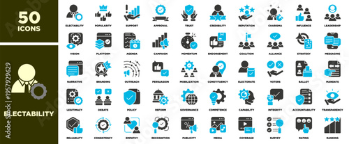 Electability Icon Sheet Glyph Color