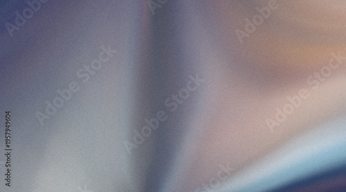Abstract smooth gradient background with grain texture and light rays