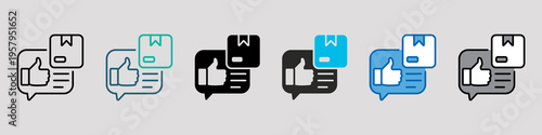 Endorsement Single Icon Pack Multistyle
