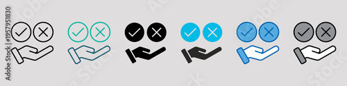 Voters Single Icon Pack Multistyle