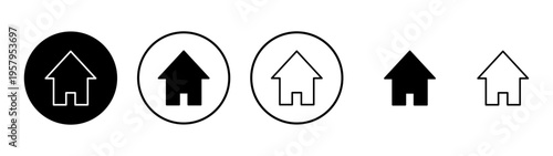 House icon vector. Home sign and symbol