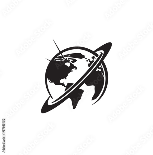 planet logo vector,