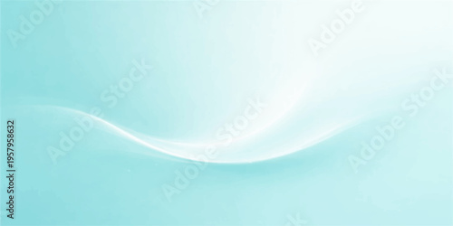 Abstract a calm, flowing abstract background in a gentle gradient of sky-blue hues evokes tranquility and serenity. A subtly curved line across the scene enhances a sense of fluidity and balance.