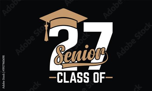 senior class of 2027 t shirt design