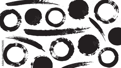 Organic Ink – Minimal Abstract Brush Study