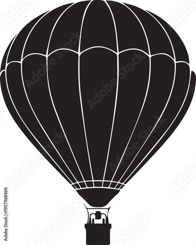 A hot air balloon in the sky