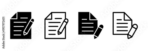 Note icon vector illustration. notepad sign and symbol