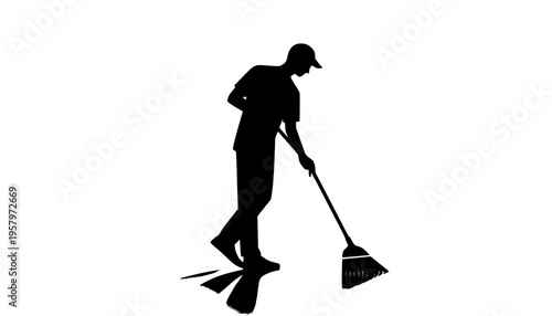 woman with vacuum cleaner