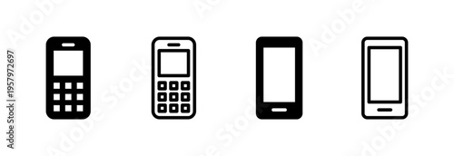 Phone icon vector illustration. Call sign and symbol. telephone symbol