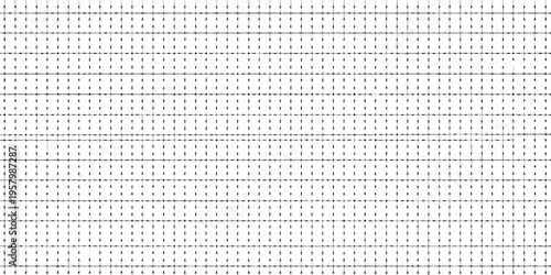 A dense repeating grid pattern of small dark dots on white background
