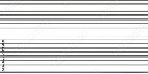 A dense pattern of horizontal black lines on a white background