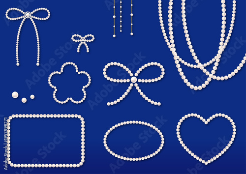 パールのアクセサリーいろいろ