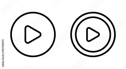 Free Download Play icon symbol for apps and websites. Play button sign and symbol - GFXLoad