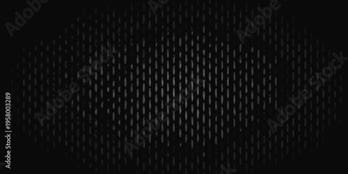 Abstract dark background featuring vertical closely spaced dashed lines