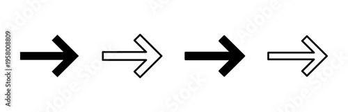 Arrow icon set. Arrow symbol. Arrow sign for your web design.