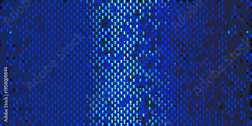 Abstract blue and white textured background resembling reptile scales