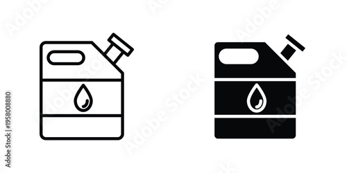 Oil can icon graphic design vector symbols. Best for Graphics