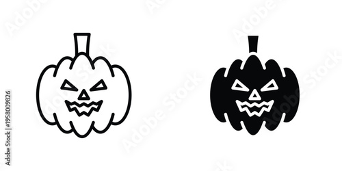 Pumpkin icon graphic design vector symbols. Best for Graphics
