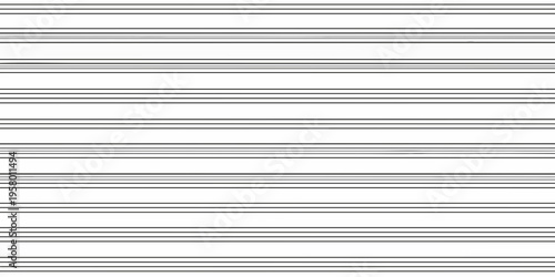 Parallel black lines on a white background create a striped pattern