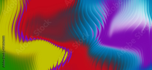 Abstract glassy textured Vivid Liquid Gradient Background | Wavy Colorful Holographic art, for Webpage, Header design,	