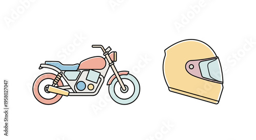 Whistle and Racing Checkered Flag.