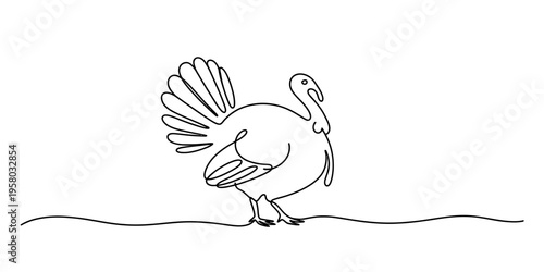 Three Business People Working Together Teamwork Concept One Line Drawing