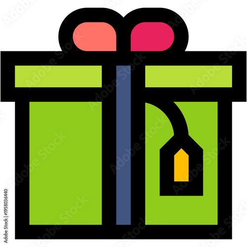 Vector Icon gift, gift box, gifts, box, present