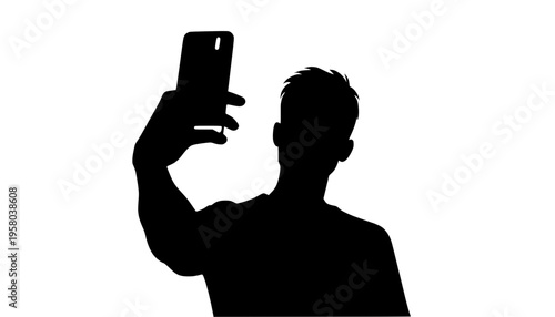 silhouette of a man with a gun