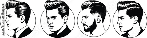 Mega collection of diverse professional character avatars featuring various occupations ethnicities and ages in a flat vector style.