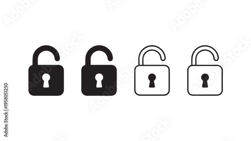 lock icon vector