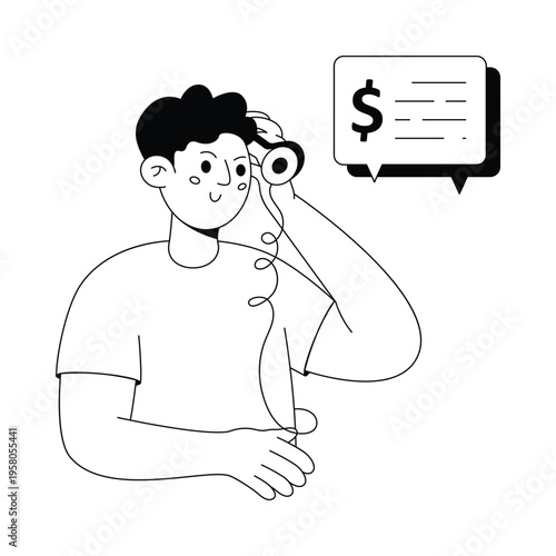 Conversational Sales Vector illustration. EPS 10