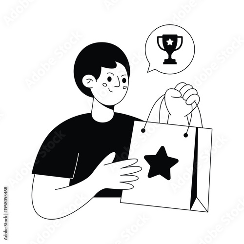 Brand Loyalty Vector illustration. EPS 10