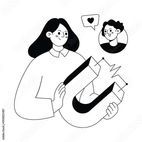 Lead to Loyalty Vector illustration. EPS 10