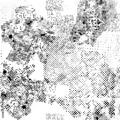 Distress grunge texture background Grange shapes .Grunge textured . Vector grainy texture .Screen print texture. Print
