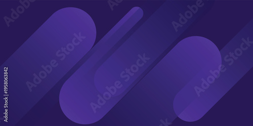 Abstract background with radiant violet and indigo layered diagonal capsule shapes.