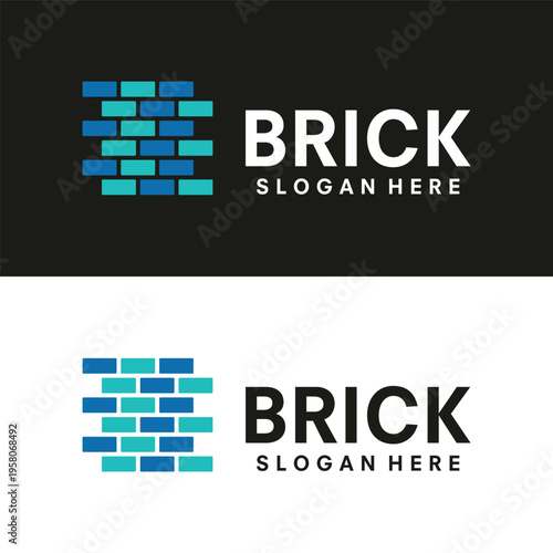 brick vector template illustration