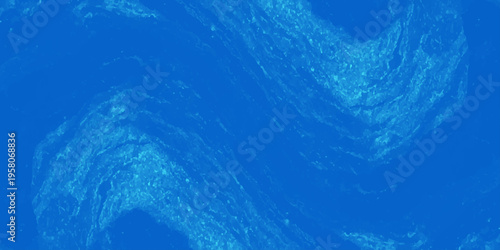 abstract blue liquid marble background with fluid turquoise waves and organic azure flowing paint textures