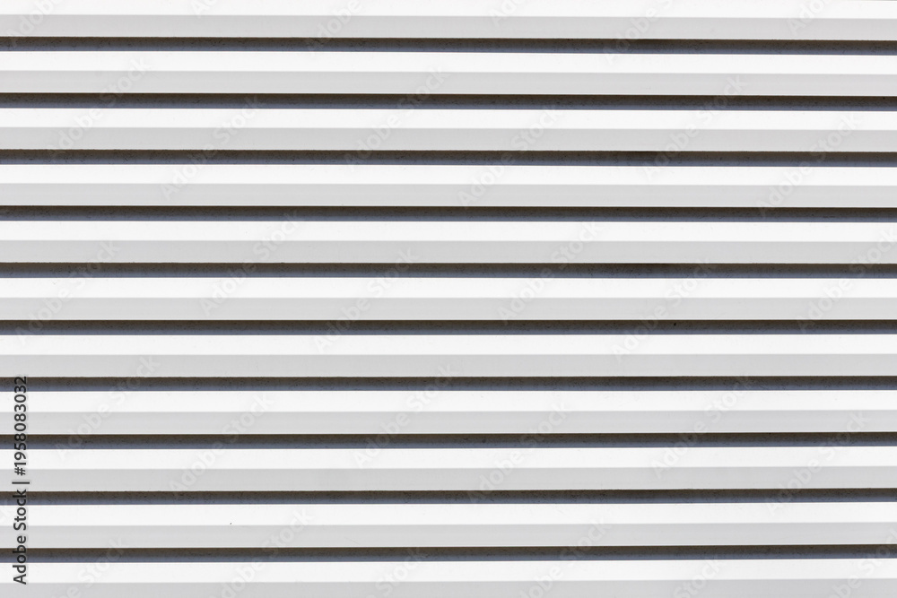 Fototapeta premium Horizontal metal wall pattern with repeating lines texture