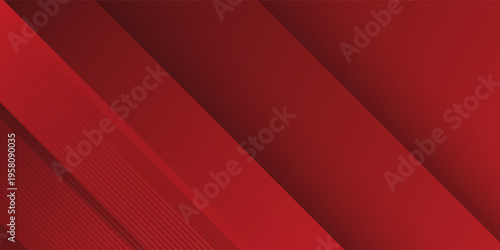 PrintModern red Background with Diagonal Lines for Design