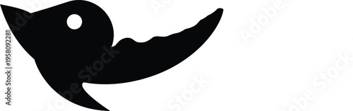 Gemini said

Black silhouette of a bird and an eagle vector illustration featuring a shark, dolphin, and marine animal swimming in the ocean water for a nature tattoo or logo design