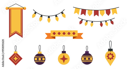 Christmas Ornaments and Decorations.